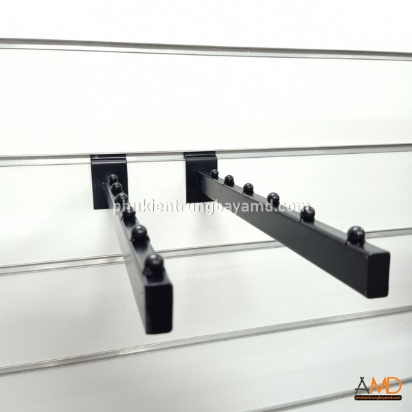 Móc hộp bi cài tấm gỗ Slatwall