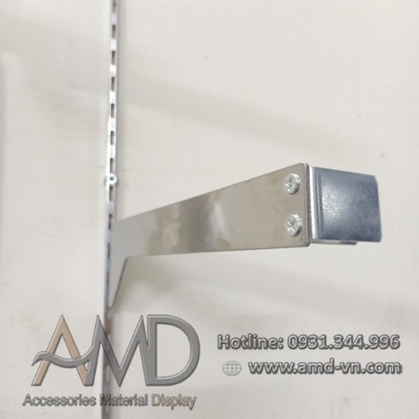 Tay đỡ giá kệ U cài thanh ray gắn tường AMD-M111