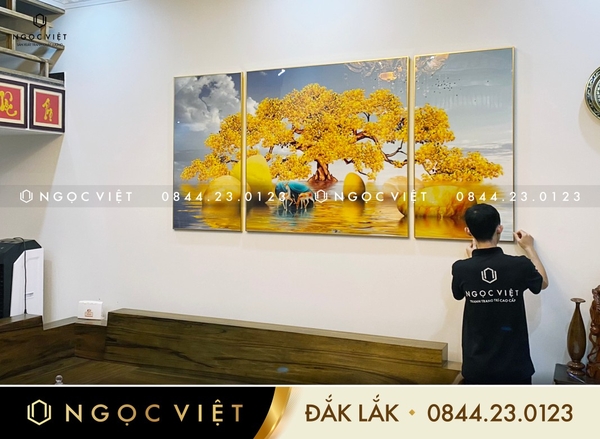 Tranh Treo Tường Phòng Khách Đẹp Tại Buôn Ma Thuột (BMT) DakLak