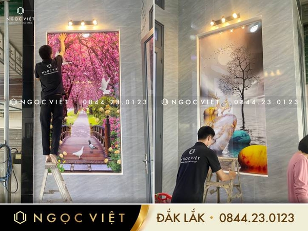 Tranh 3D ở Buôn Ma Thuột - Đắk Lắk | Tranh Ngọc Việt