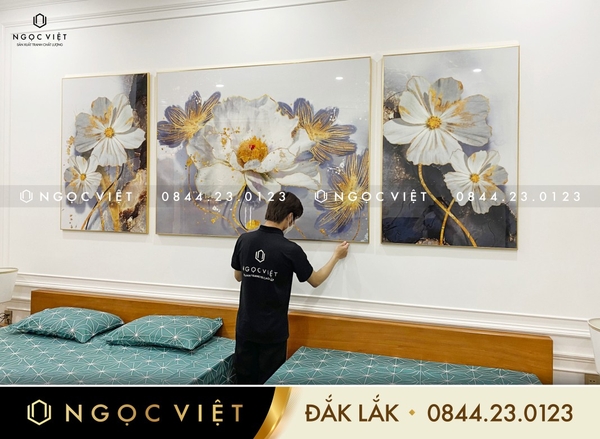thi công tranh tráng gương phòng ngủ cho khách hàng tại buôn ma thuột - bmt - daklak