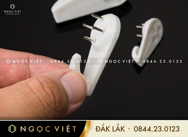 Đinh 3 Chân - Đinh 4 Chân - Phụ Kiện Treo Tranh Không Khoan Tường - BMT DakLak