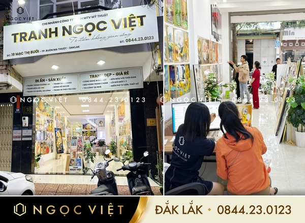 Địa chỉ mua tranh uy tín tại Buôn Ma Thuột (BMT) - DakLak