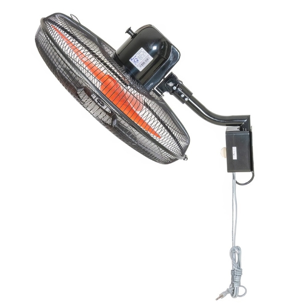 Quạt treo tường Chinghai W20 sải cánh 500, 2 dây kéo