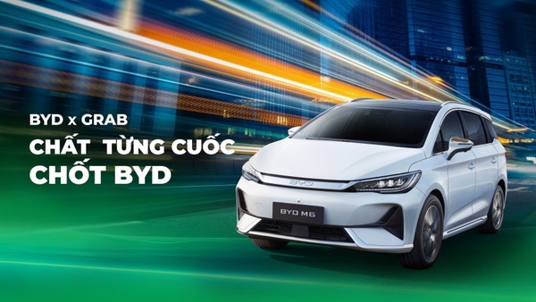 Grab | Chất từng cuốc – Chốt BYD: Đảm bảo thu nhập lên đến 25 triệu ...