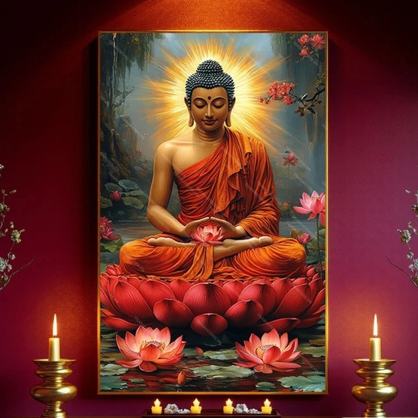Tranh Đức Phật Thích Ca Mâu Ni | PG69