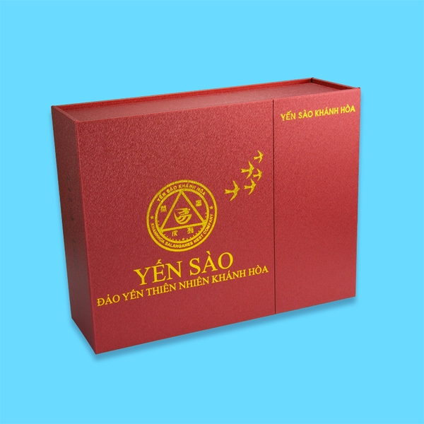 Yến sào đảo yến thiên nhiên tinh chế mẫu hộp quà tặng 100g