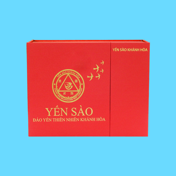 Yến sào đảo yến thiên nhiên tinh chế mẫu hộp quà tặng 100g
