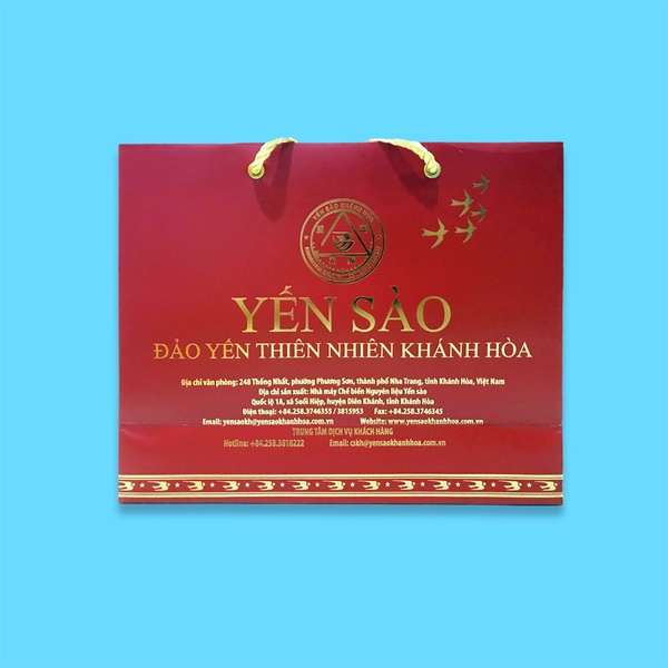 Yến sào đảo yến thiên nhiên tinh chế mẫu hộp quà tặng 100g