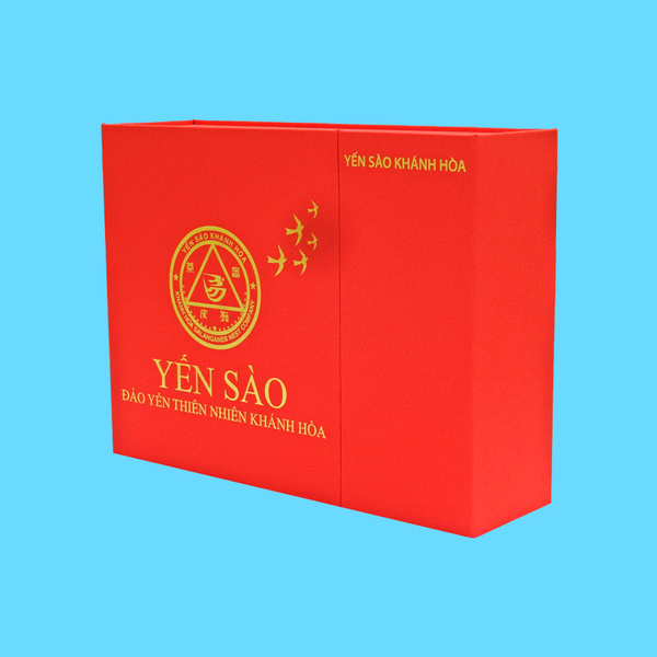 Yến sào đảo yến thiên nhiên tinh chế mẫu hộp quà tặng 50g