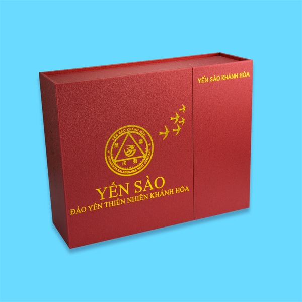 Yến sào đảo yến thiên nhiên tinh chế mẫu hộp quà tặng 50g