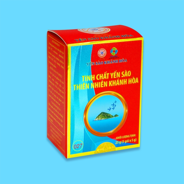 Tinh chất Yến sào thiên nhiên - Hộp 5 gói 5 gram