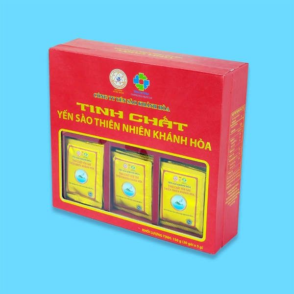 Tinh chất Yến sào thiên nhiên - Hộp 30 gói 5 gram