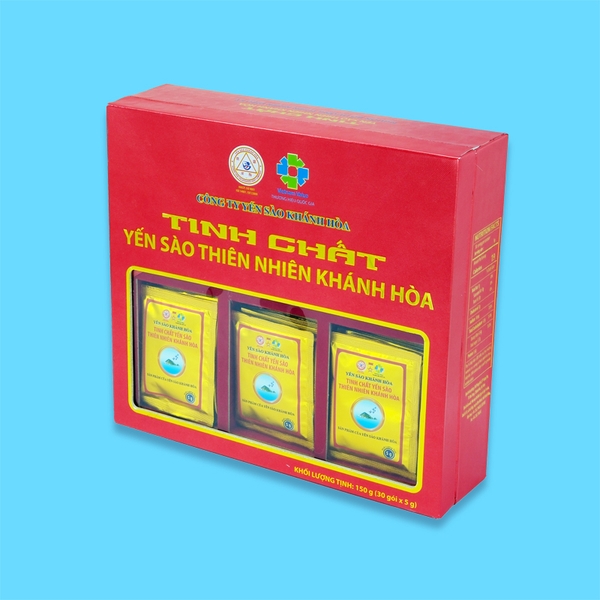 Tinh chất Yến sào thiên nhiên - Hộp 30 gói 5 gram