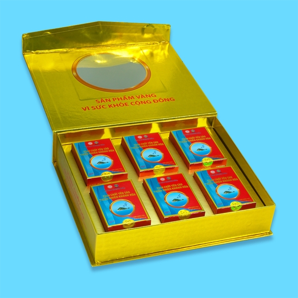Tinh chất Yến sào thiên nhiên - Hộp 6 Hộp 5 gói 5 gram