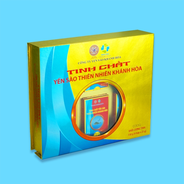 Tinh chất Yến sào thiên nhiên - Hộp 6 Hộp 5 gói 5 gram