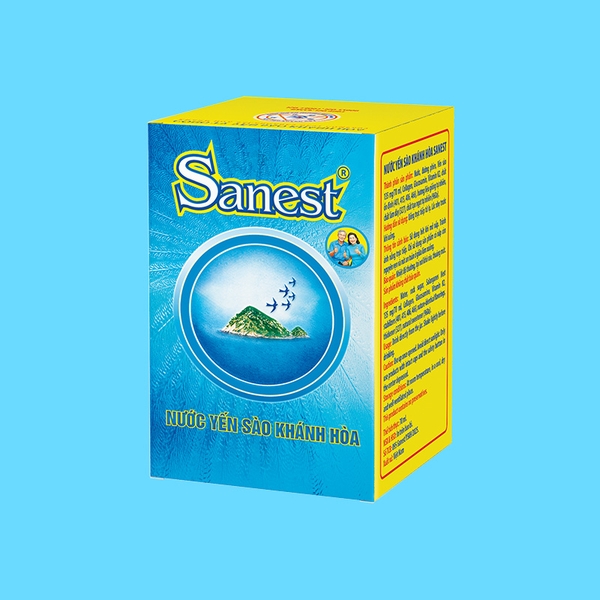 Nước yến sào Khánh Hòa Sanest dành cho người cao tuổi lọ 70ml