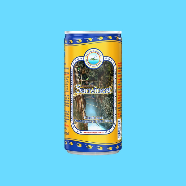 Nước yến sào Khánh Hòa Sanvinest lon 190ml
