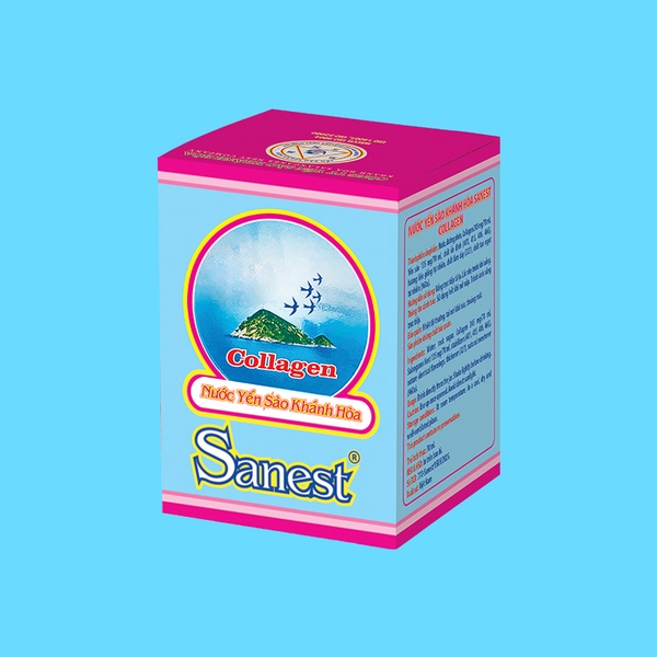 Nước yến sào Khánh Hòa Sanest Collagen lọ 70ml