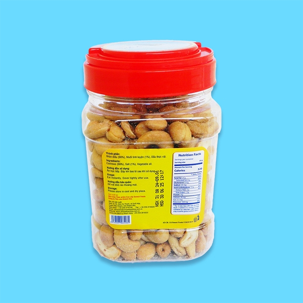 Nhân điều (Muối) hộp 454g