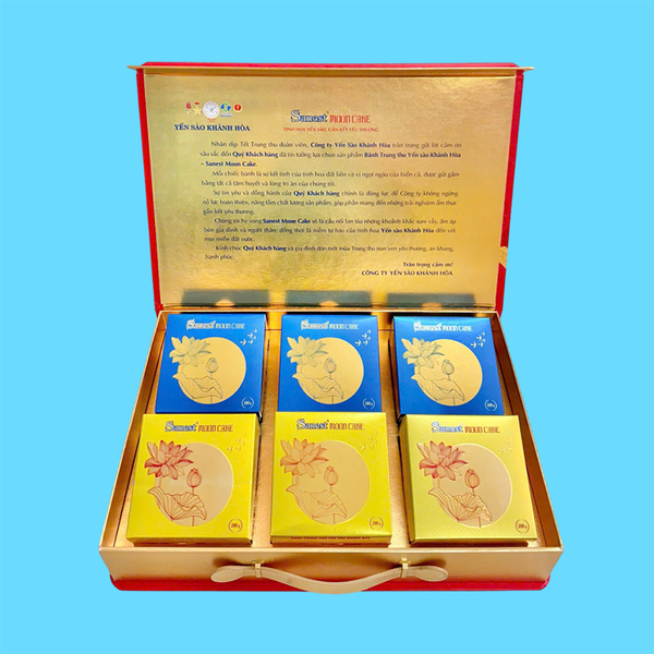 Bánh Trung thu Yến sào hộp 6.200 - 6 mềm