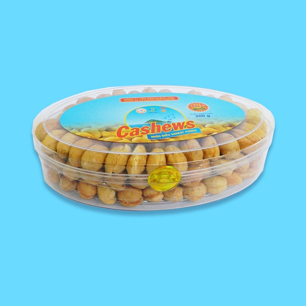 Nhân điều muối hộp 200g
