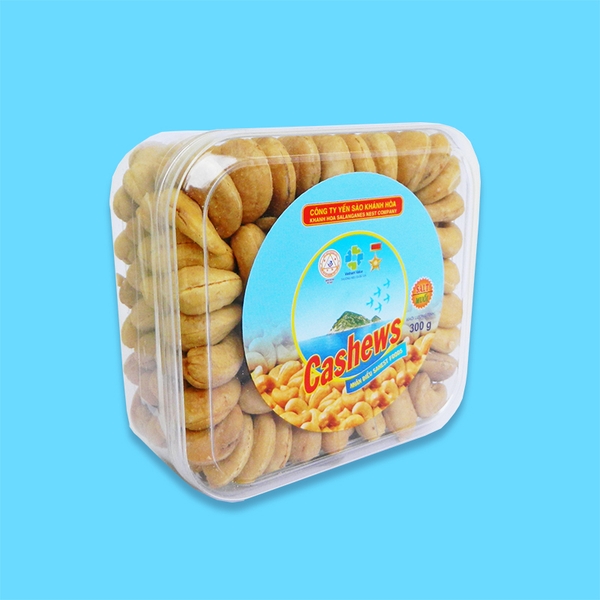 Nhân điều muối hộp 300g