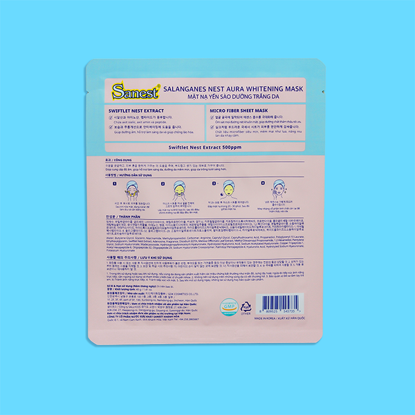 Mặt nạ Yến sào dưỡng trắng da