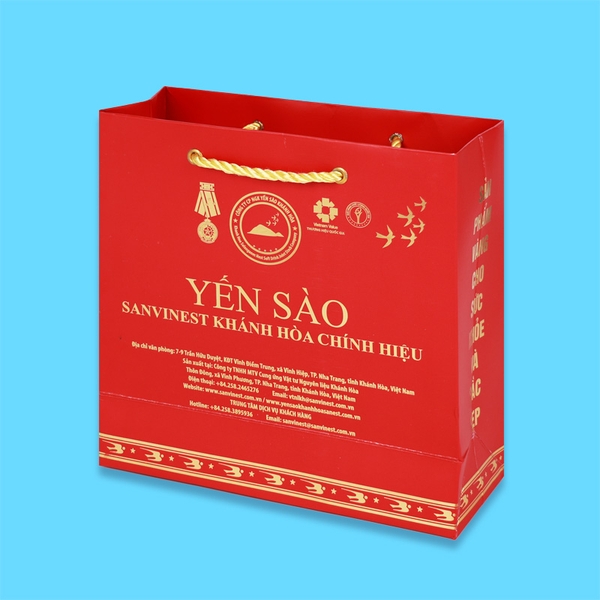 Yến sào Sanvinest Khánh Hòa chính hiệu tinh chế dạng tổ - Hộp 100g