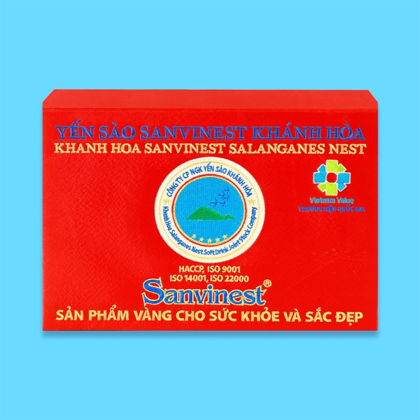 Hộp QT Yến sào Sanvinest Khánh Hòa chính hiệu tinh chế 100g