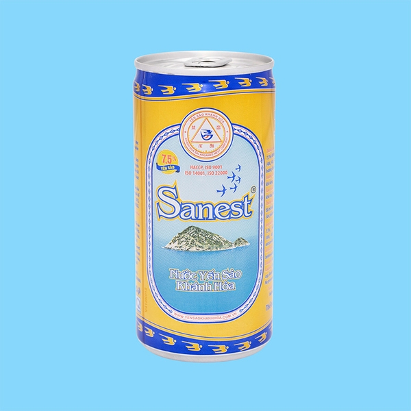Nước yến sào Khánh Hòa Sanest lon 190ml