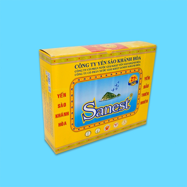 Nước yến sào Khánh Hòa Sanest hộp 6 lọ 70ml