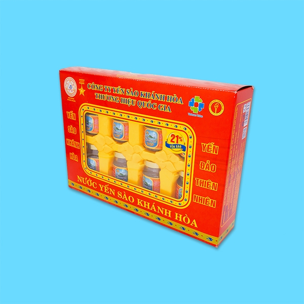 Nước yến sào Khánh Hòa Sanest hộp 8 lọ 70ml