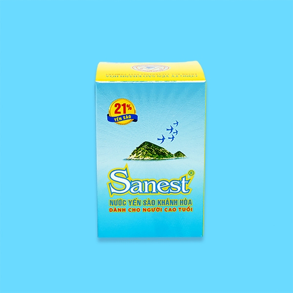 Nước yến sào Khánh Hòa Sanest dành cho người cao tuổi lọ 70ml