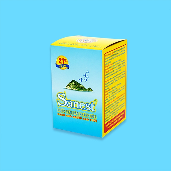 Nước yến sào Khánh Hòa Sanest dành cho người cao tuổi lọ 70ml