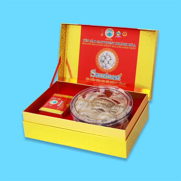 Yến sào Sanvinest Khánh Hòa chính hiệu nguyên tổ 100g