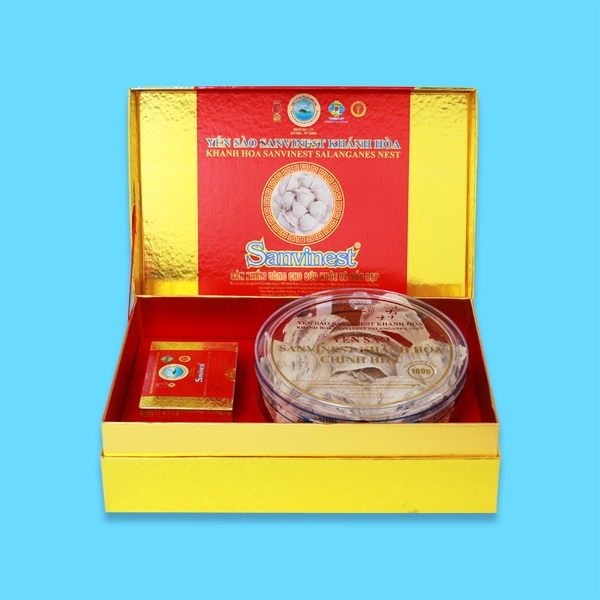 Yến sào Sanvinest Khánh Hòa chính hiệu nguyên tổ 100g