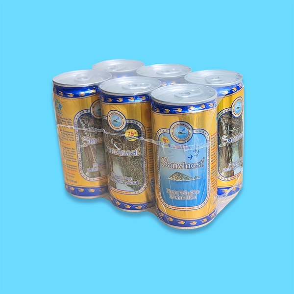 Nước yến sào Khánh Hòa Sanvinest lốc 6 lon 190ml