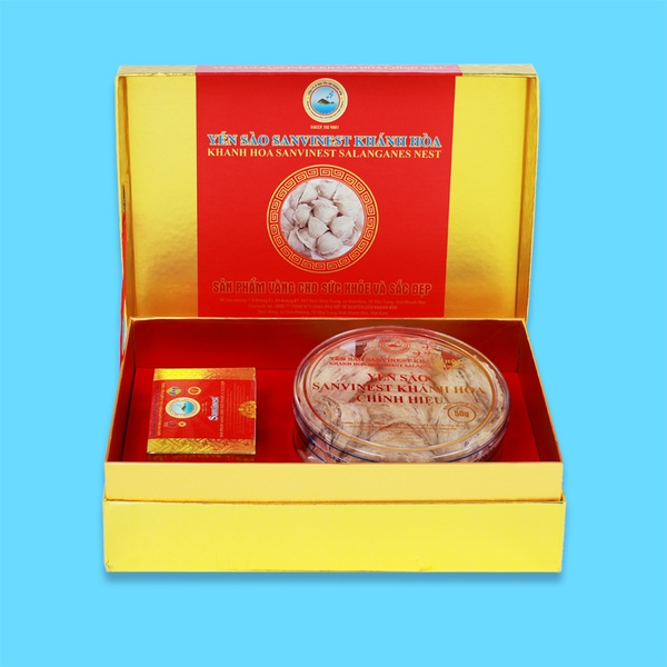 Yến sào Sanvinest Khánh Hòa chính hiệu nguyên tổ 50g