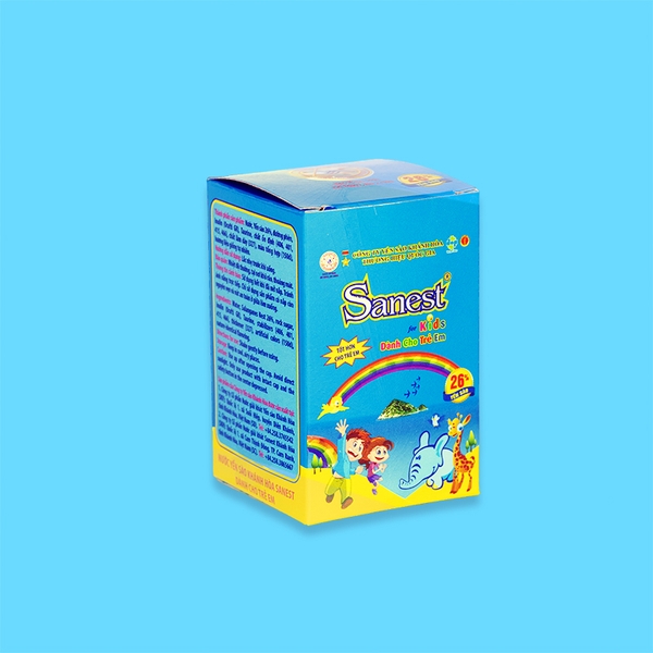 Nước yến sào Khánh Hòa Sanest dành cho trẻ em lọ 62ml