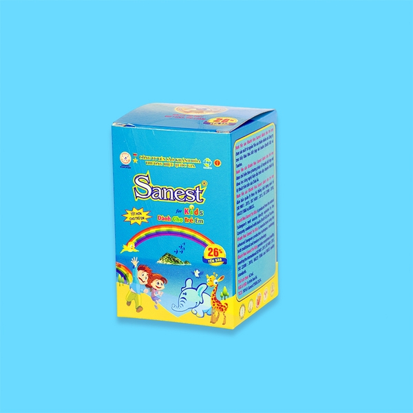 Nước yến sào Khánh Hòa Sanest dành cho trẻ em lọ 62ml