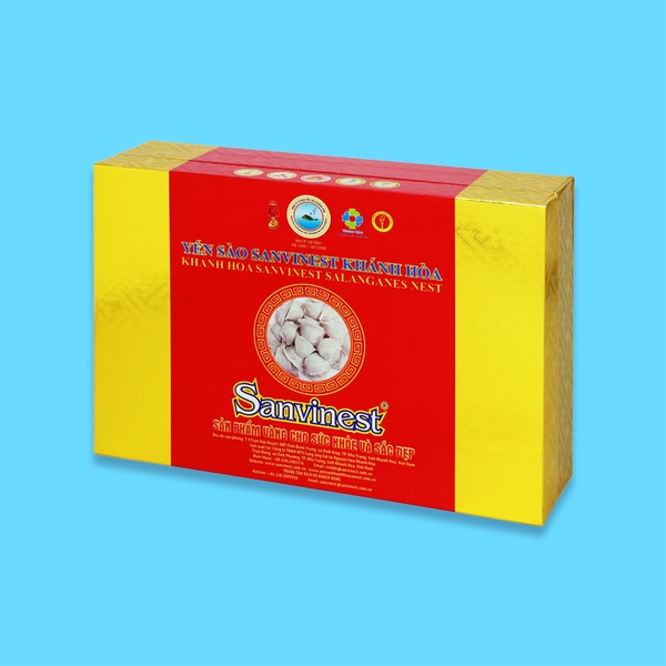 Yến sào Sanvinest Khánh Hòa chính hiệu nguyên tổ sơ chế 100g