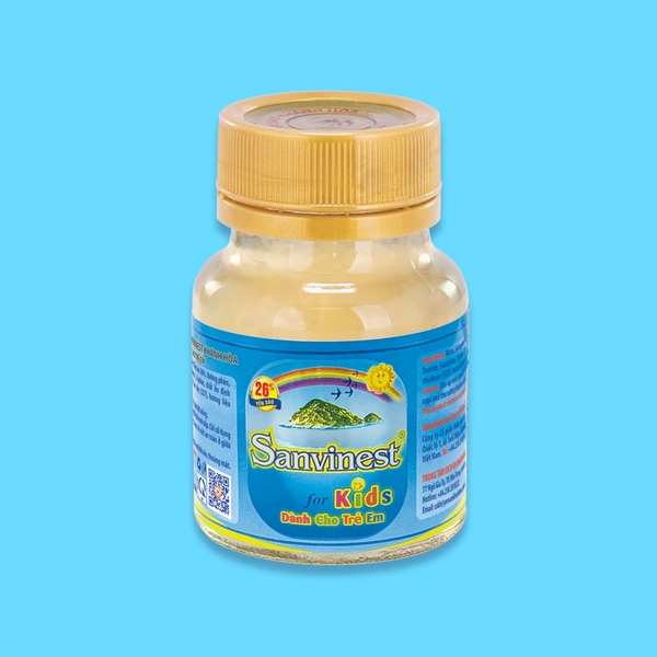 Nước yến sào Khánh Hòa Sanvinest dành cho trẻ em lọ 62ml