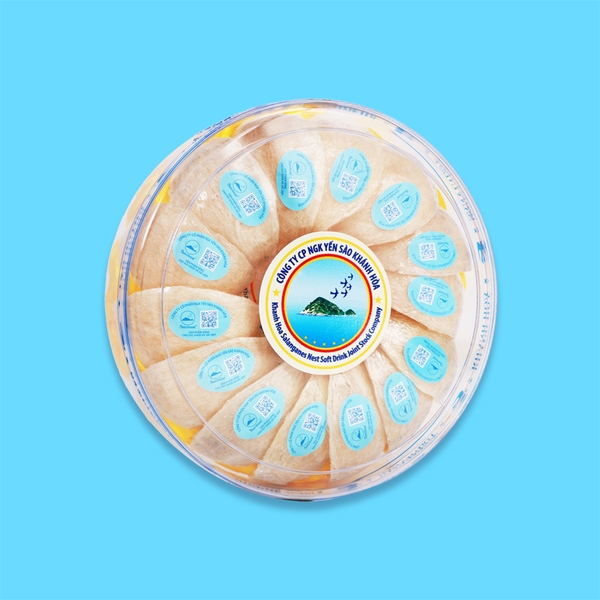 Yến sào Sanvinest Khánh Hòa chính hiệu tinh chế dạng tổ - Hộp 100g