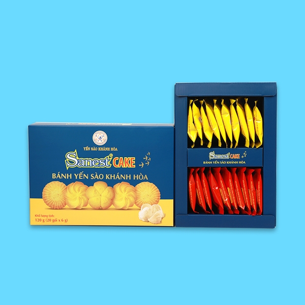 Bánh Yến sào Khánh Hòa hộp 20 cái