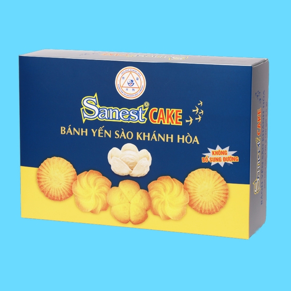 Bánh Yến sào Khánh Hòa không bổ sung đường hộp 20 cái
