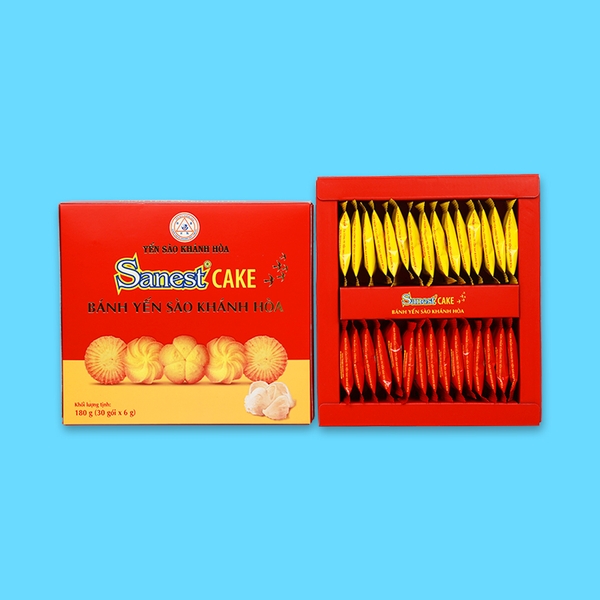 Bánh Yến sào Khánh Hòa hộp 30 cái