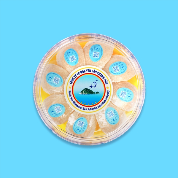 Yến sào Sanvinest Khánh Hòa chính hiệu tinh chế dạng tổ - Hộp 50g