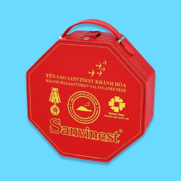 Yến sào Sanvinest Khánh Hòa chính hiệu tinh chế dạng tổ - Hộp 100g