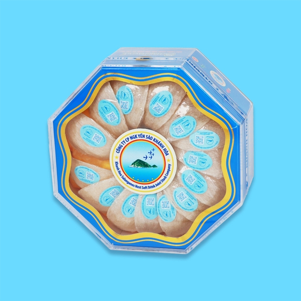 Yến sào Sanvinest Khánh Hòa chính hiệu tinh chế dạng tổ - Hộp 100g